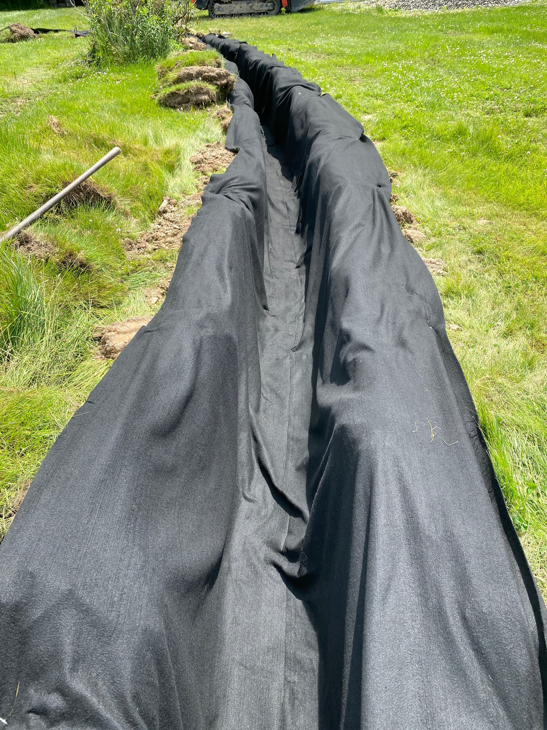 Gallery photos for French Drain Installation Puts a Stop to Yard Pooling: Image #1